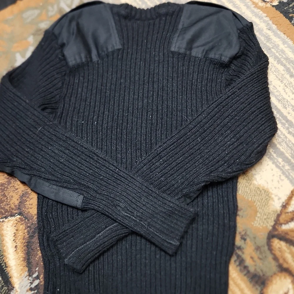Unisex Black Sweater - Picture 7 of 7